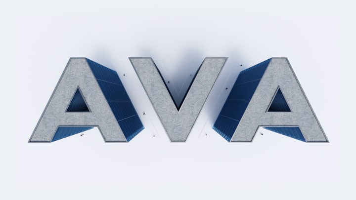Иллюстрация логотипа AVA